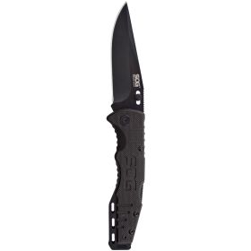 SOG Salute Mini 3.1â€³ Folding Knife (Black Oxide)