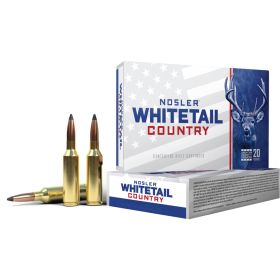 Nosler Whitetail Country Rifle Ammo (Option: 6.5 Creedmoor 140 gr. SB SP 20 rd.)