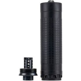 IWI 6mm Suppressor (Option: 6mm w/Direct Thread 1/2-28 HUB-T Mount Black)