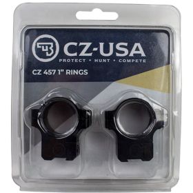 CZ 457/455 Scope Rings (Option: 1 in. 11mm Dovetail, Height 0.575in. Fits 457, 455)