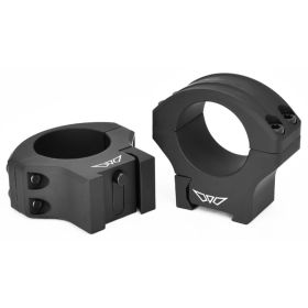 Warne Hyperlite Tikka Scope Rings (Option: Matte Black 1 inch Tikka Medium)