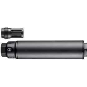 Maxim DS HQD Suppressor (Option: 5.56 Cal. HUB Mount w/QD A2 Flash Hider Black)
