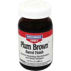 Birchwood Casey Plum Brown Barrel Finish (Option: Jar 5 oz.)