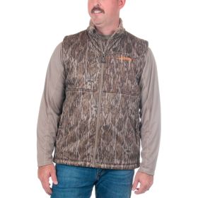 Habit Men's Early Dawn Sherpa Shell Vest (Option: M-Mossy Oak New Bottomland)