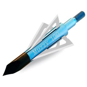 Muzzy Screw-in Broadheads (Option: 4 Blade 100 gr. 6 pk.)