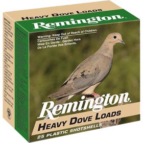 Remington Heavy Dove Loads (Option: 20 ga. 2.75 in. 7.5 Shot 25 rd.)