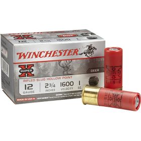 Winchester Super-X Rifled Slug Hollow Point (Option: 12 ga. 2.75 in. 1 oz. Hollow Point Slug 15 rd.)