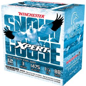 Winchester Xpert Snow Goose Hi-Velocity Steel (Option: 12 ga. 3 in. 1 1/4 oz. BB Shot 25 rd.)