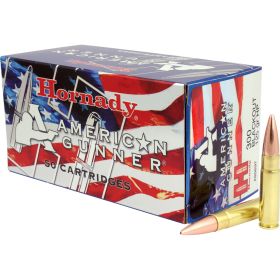 Hornady American Gunner Rifle Ammo (Option: 300 Blackout 125 gr. HP Match 50 rd.)