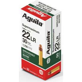Aguila Special Supermaximum Rimfire Ammo (Option: 22 LR. 30 gr. Solid 50 rd.)