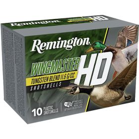 Remington Wingmaster Shotgun Ammo (Option: 12 ga. 3 in. 1 1/4 oz. 2 Shot 10 rd.)