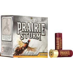 Federal Prairie Storm FS Steel Shotgun Ammo (Option: 12 ga. 2.75 in. 1 1/8 oz. 3 Shot 25 rd.)
