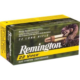 Remington Viper Rimfire Ammo (Option: 22 LR 36 gr. Plated TCSB 50 pk.)