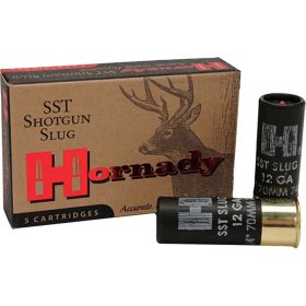 Hornady SST FTX Load (Option: 12 Gauge 2.75 in. 300 gr. Slug Shot 5 rd.)